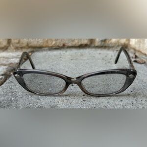Versace grey eyeglasses